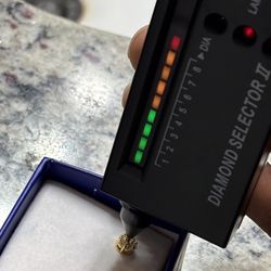 Lab Diamond Yellow Gold Cluster Earrings Size: 6mm