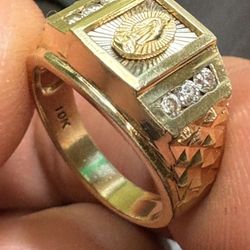 10k Solid Gold Pinky Ring 4.40 Grms 