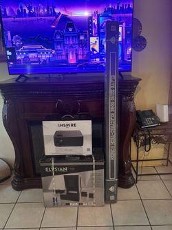 Home Theater Bundle – Projector, Surround Sound & Screen