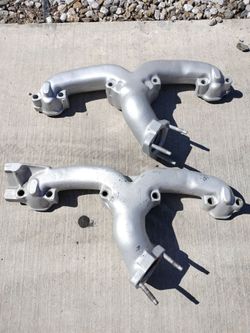 Chevy small block exhaust manifolds