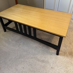Wood table