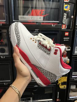 Jordan 3 Cardinal Red 