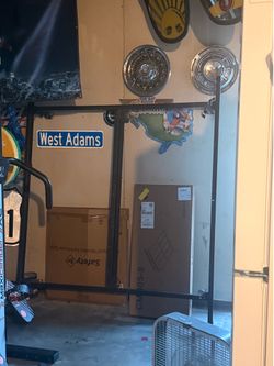 Queen metal bed frame