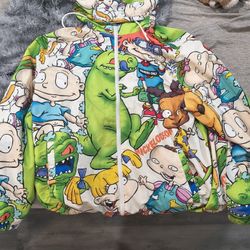 Members Only Rugrats Jacket Size L