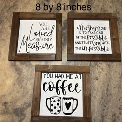 Home Decoration Wood Signs