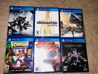 Ps4 games all brand new