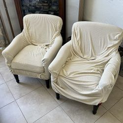 2 Living Room Chairs 