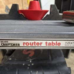 Craftsman Router Table