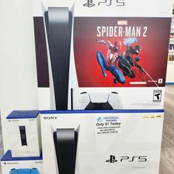 SONY PLAYSTATION PS5 [ SPIDER MAN-2] DISC VERSION NEW IN BOX $1 DOWN TODAY REST IN PAYMENTS.NO CREDIT CHECK