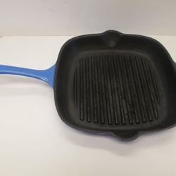 Enamel Over Cast Iron Skillet