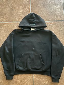 Black Essentials Hoodie