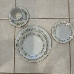 Reduced Price. Service For Eight China.