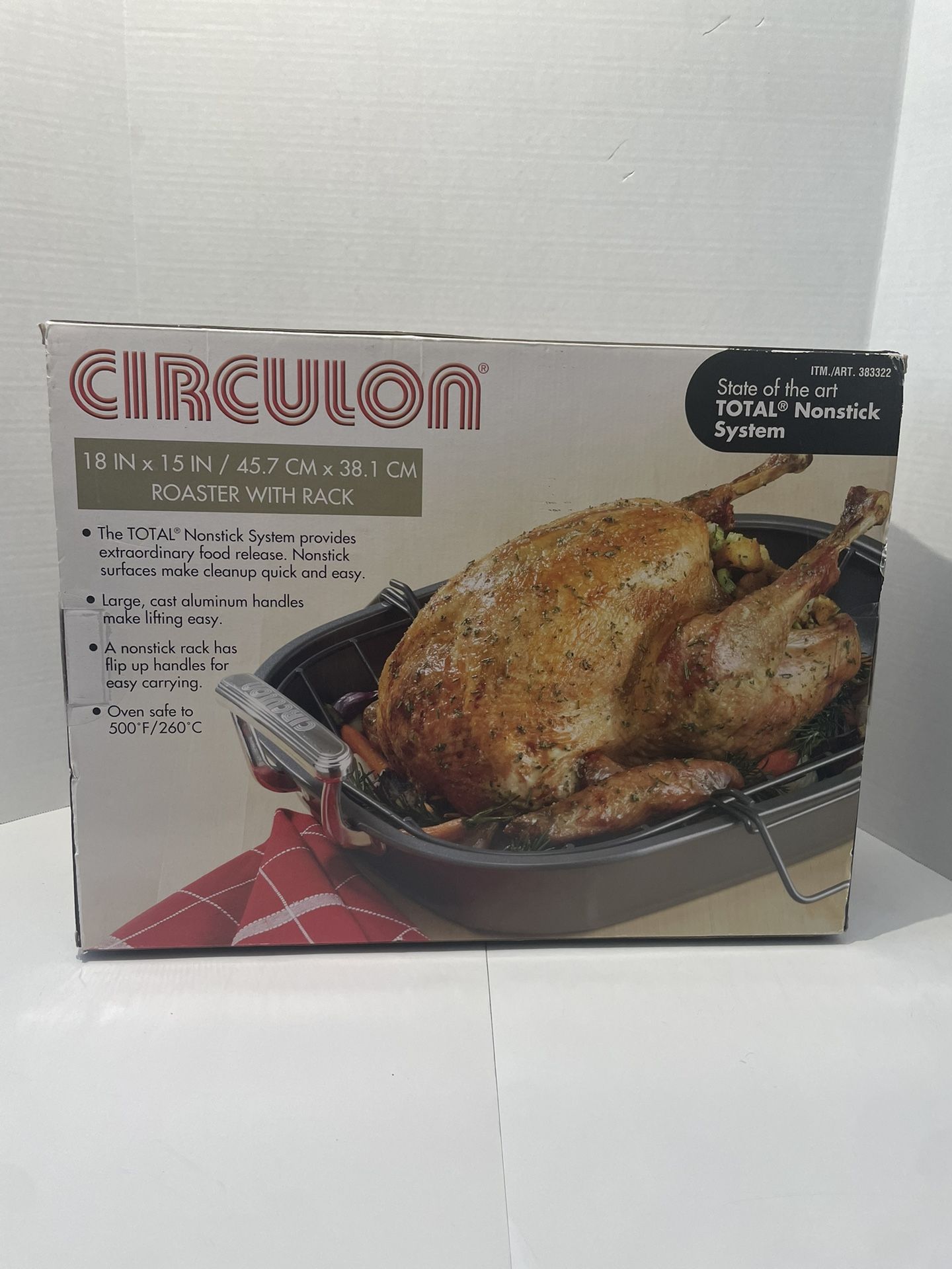Círculon Roaster With Rack 18 IN x 15 IN