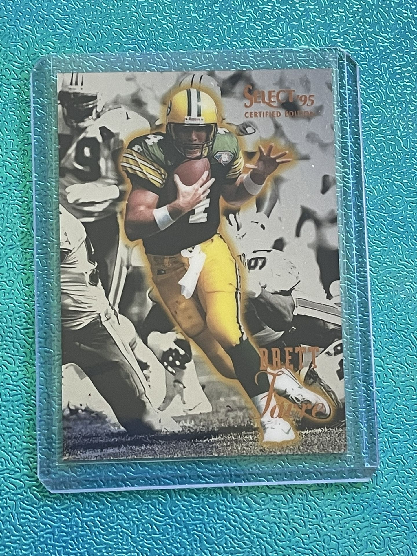 1995 Select Certified #50 Brett Favre Packers NFL HoF MVP 