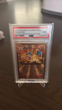 PSA 9 Charizard 2021 Pokémon Celebrations Ultra-Premium Collection