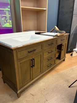 72” bathroom vanity double sink
