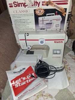 Simplicity Classic Sewing Machine