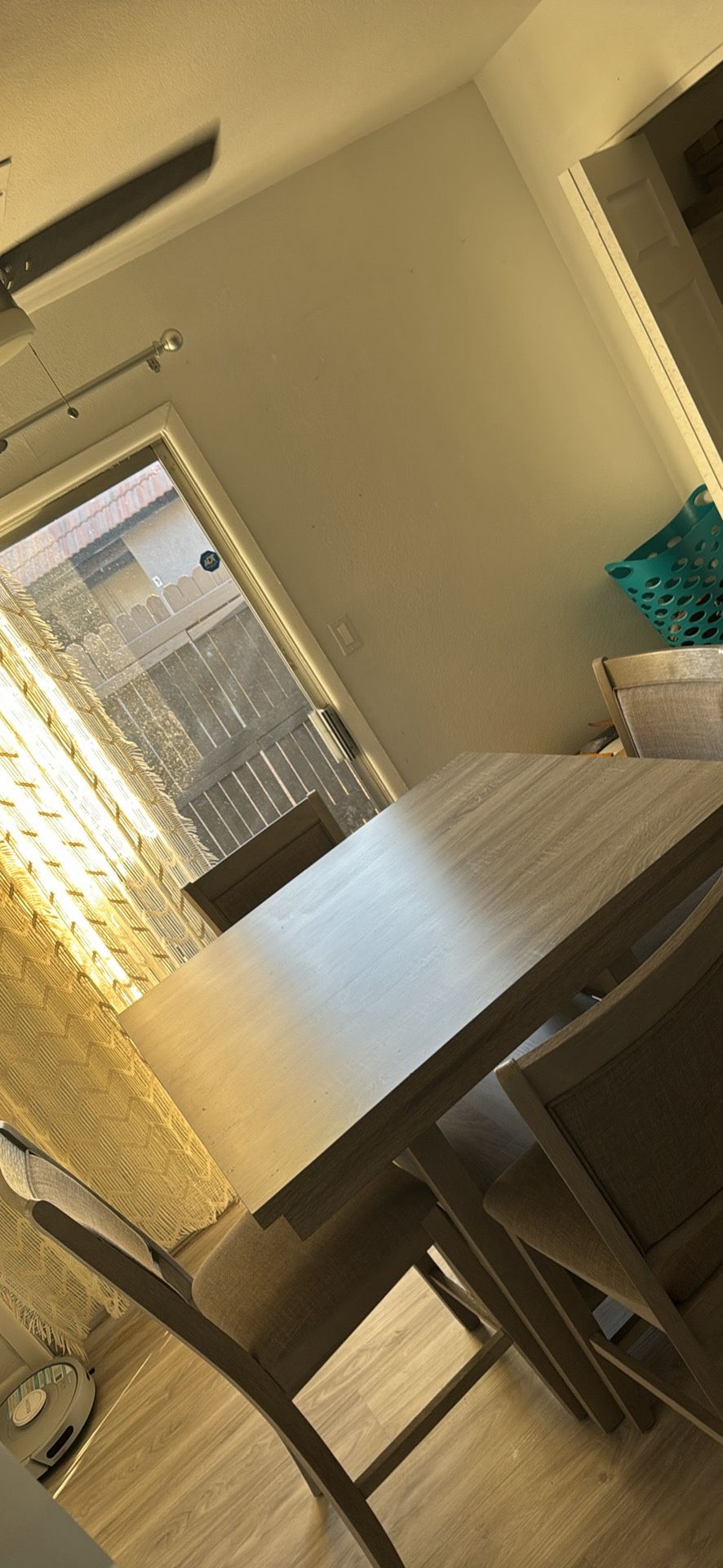 High 4 Chair Kitchen Table