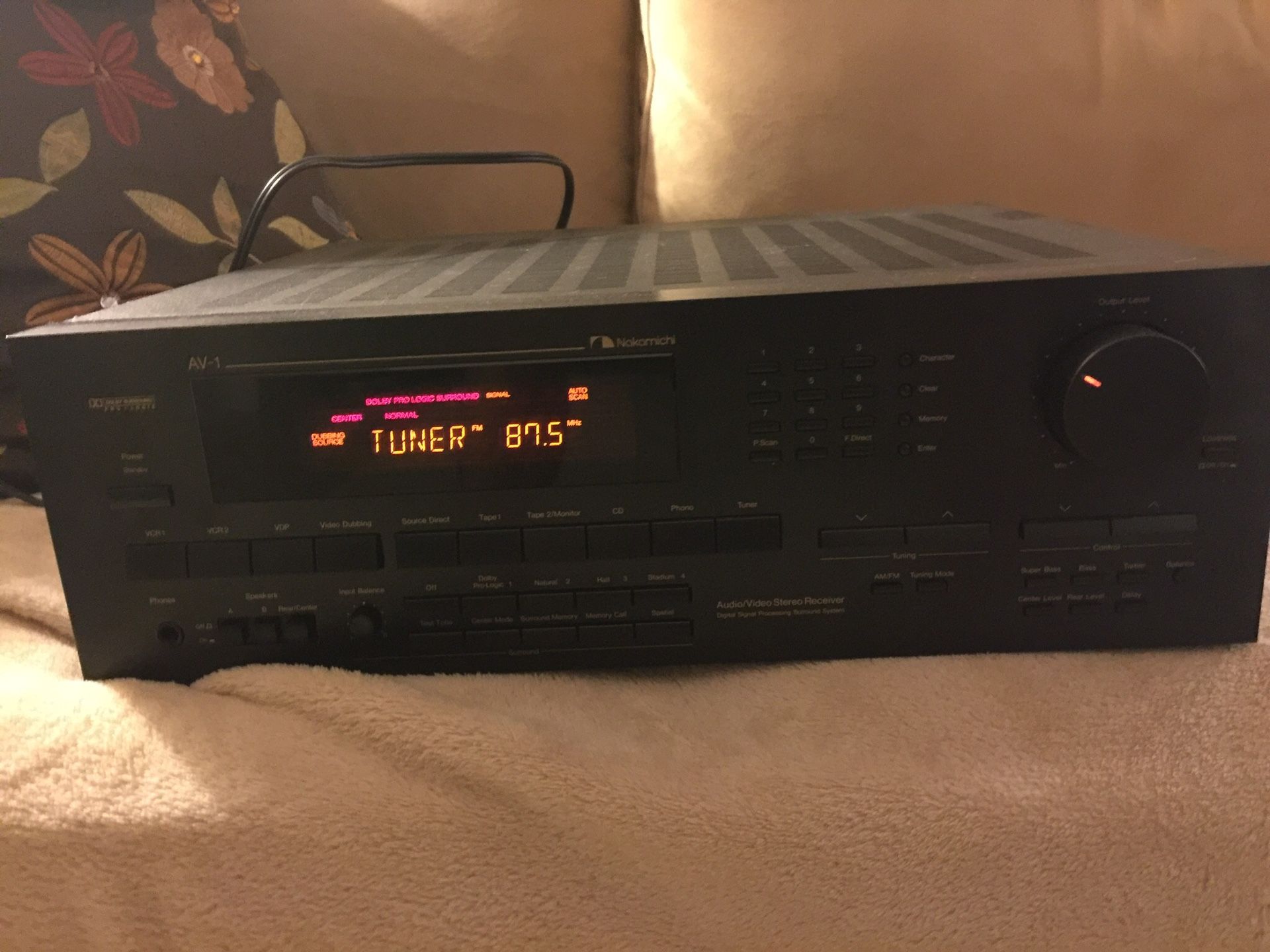 Nakamichi AV1 Receiver