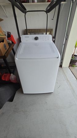 Beautiful Samsung washer and dryer set