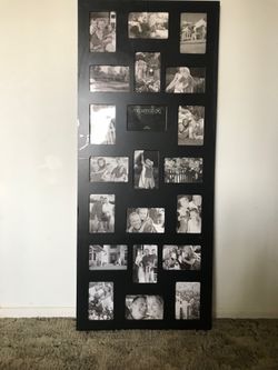 Black photo frame $8.00