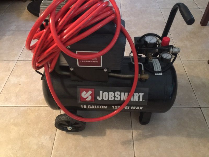 JobSmart 10 Gallon Air Compressor 125 PSI