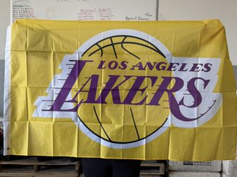 Los Angels Lakers Team Flag 3x5 Feet