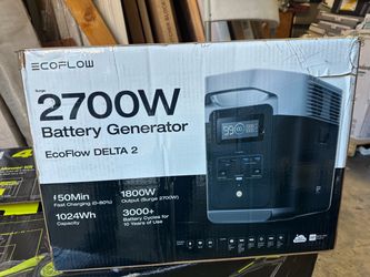 Eco flow generator 2700w