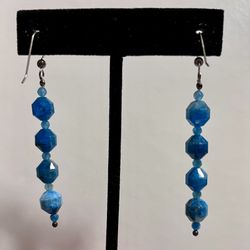 Blue Apatite Earrings