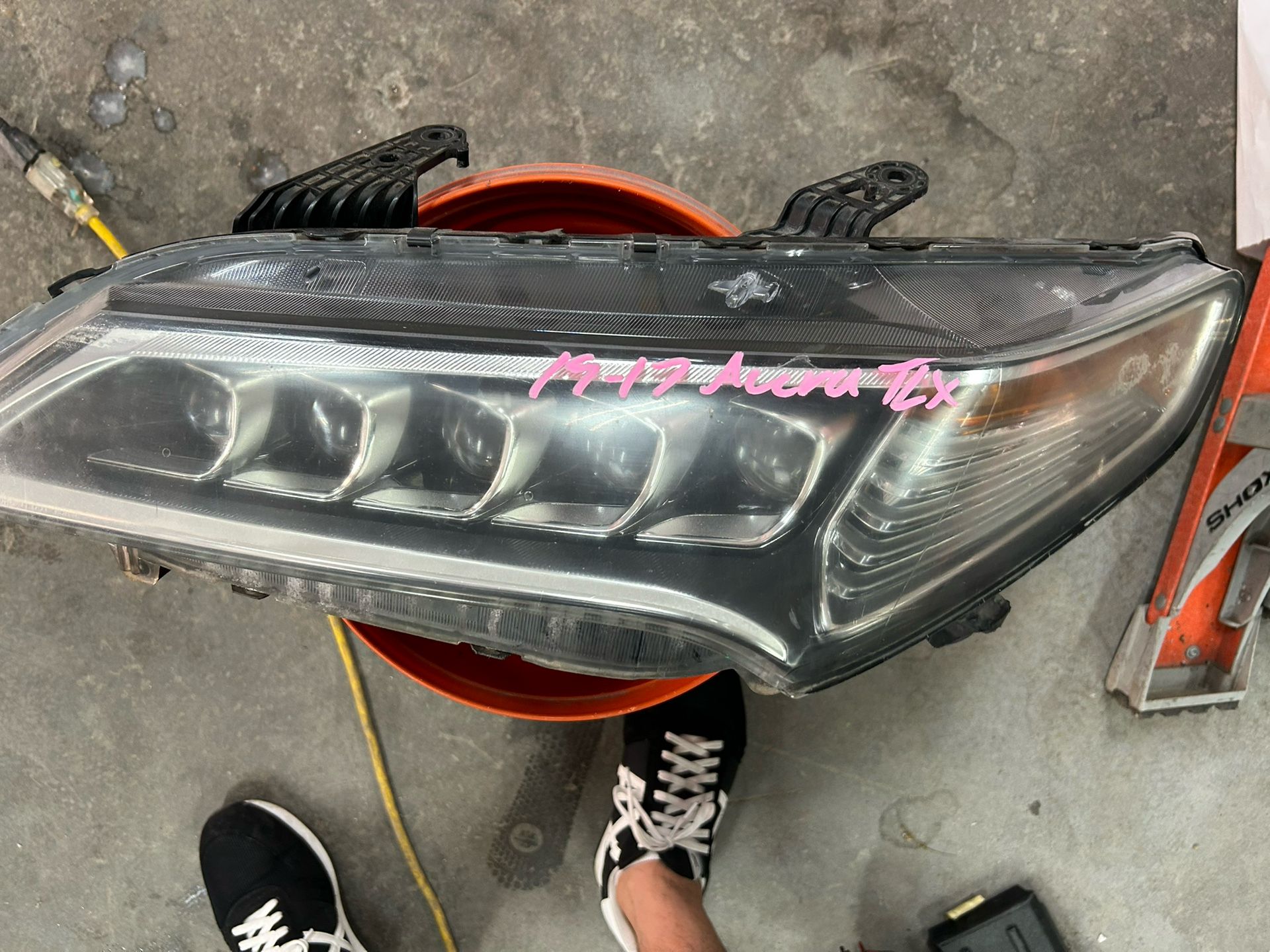2014-17 ACURA TLX LF HEADLIGHT OEM