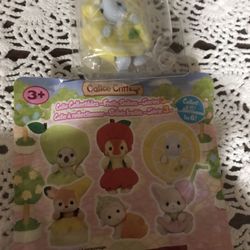 Calico Critters Cutie Collectibles-fruity Babies-series 3 Baby Elephant