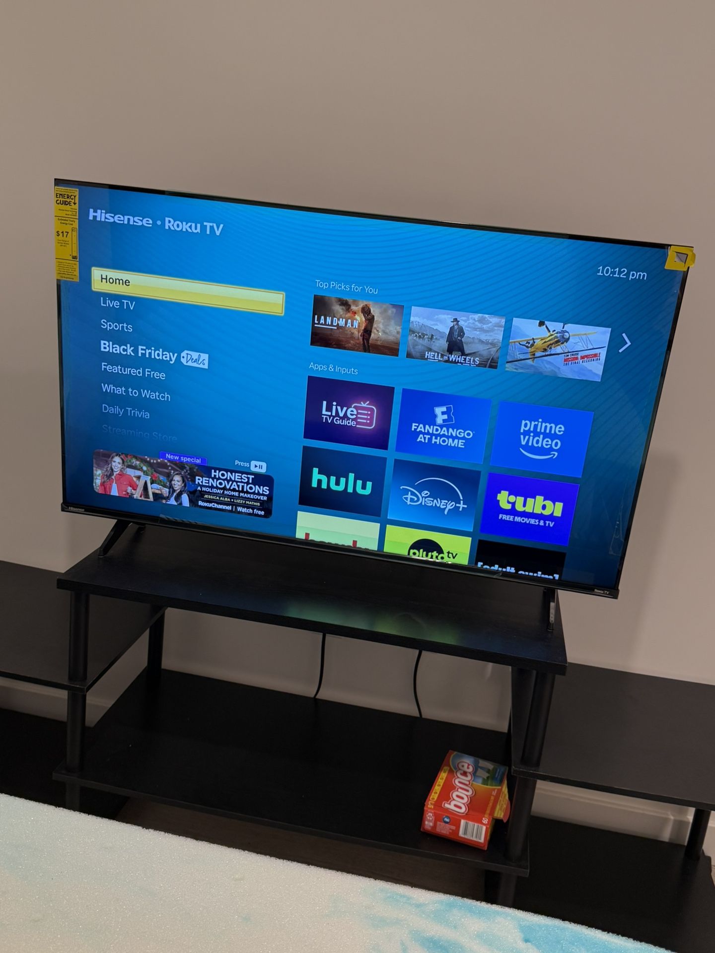 Hisense Roku TV 43inch