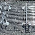 the Container Store Chrome Roll-Out Cabinet Drawers-(4 Sizes to choose)