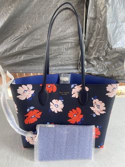 Kate Spade Bleecker Dotty Floral Large Tote with Pouch NWT Pick up in Pico Rivera