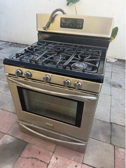 Gas stove with matching conventional oven