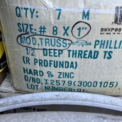 Zinc Modified Trust Screws 