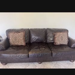 Leather Sofa FREE