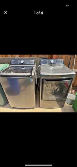Midea Washer& Electric Dryer