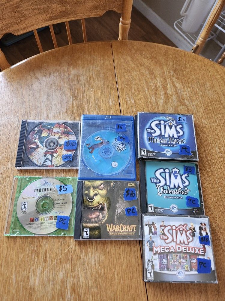 PC games A Dvd