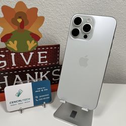 iPhone 15 Pro Max 256gb At&t and Cricket Carrier 86% 🔋 Health A Grade