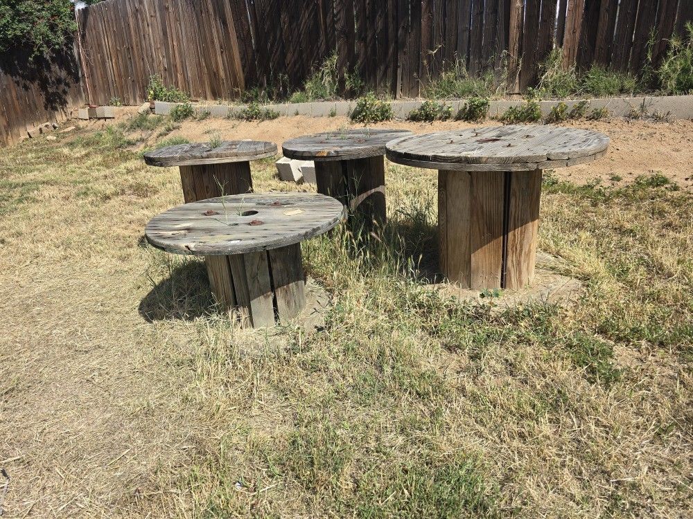 Wooden Spools