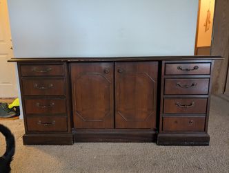 Antique Cabinet needing A Good Home