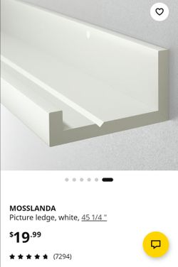 MOSSLANDA Picture Ledge - 4 for $25!