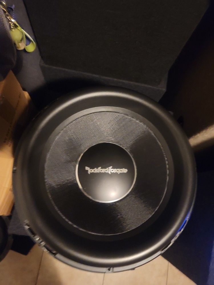 Rockford Fosgate 4,000 Watts Subwoofer 