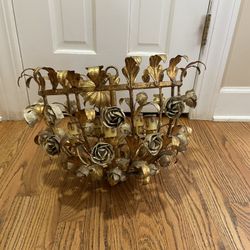 Vintage Golden Wheat Pendant Chandelier