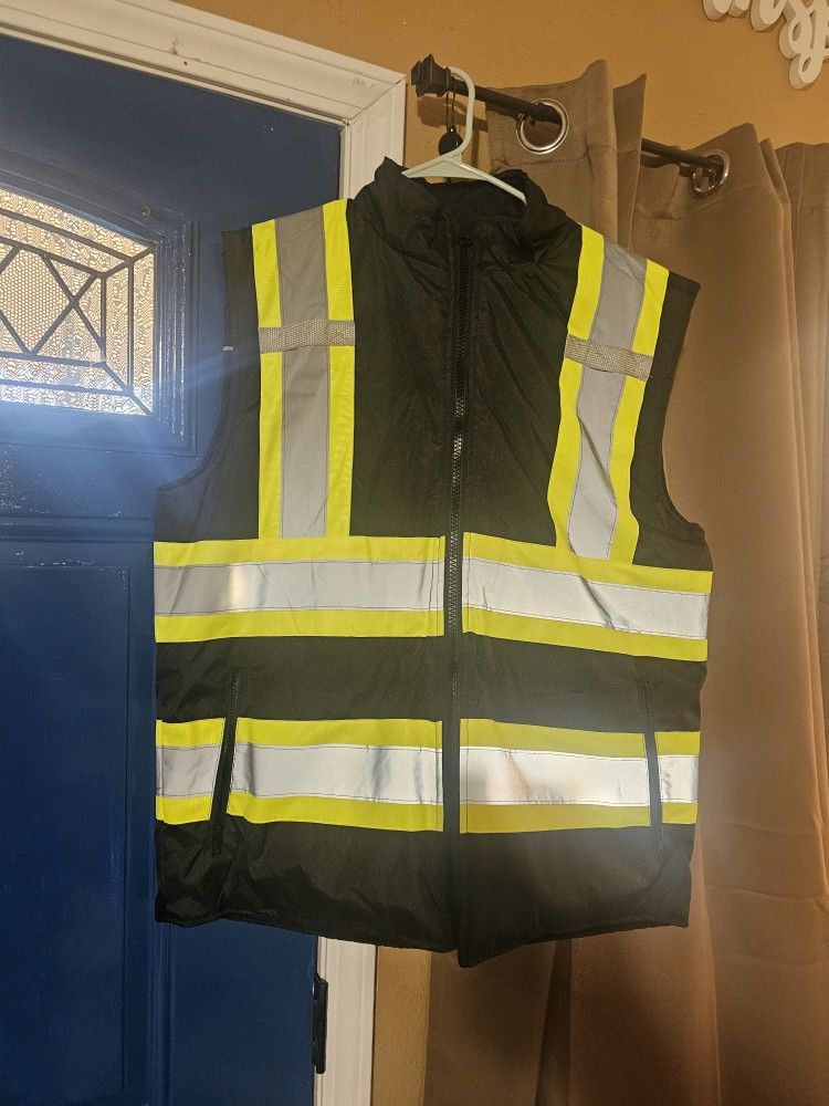 Reflective Waterproof Vest Large