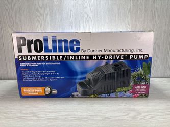 Danner Manufacturing Inc. ProLine 6000 GPH Hy-Drive Water Pump NOB (A1G012607)