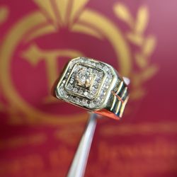 10K DIAMOND RING 