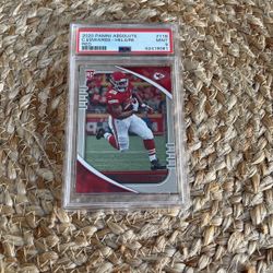 Clyde Edwards Helaire Rookie Card Psa 9
