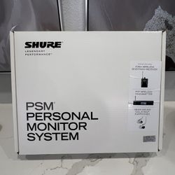 SHURE Psm Personal Monitor IN EARS